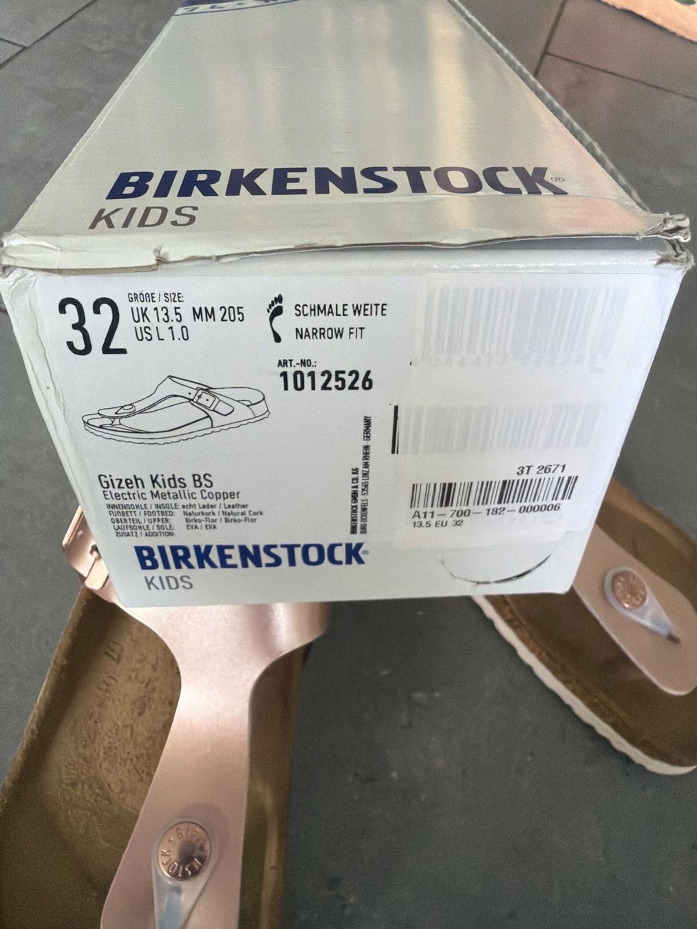 Birkenstock Scarpe per ragazze: Birkenstock Gizeh Kids – Nuovo e nell'imballaggio originale da Steffisburg venduto da elle013 2