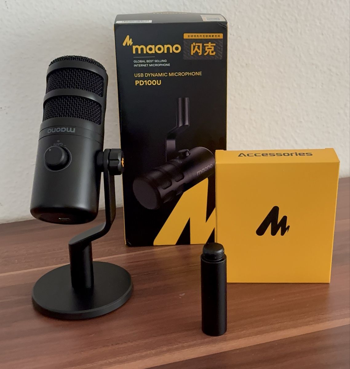 Mikrofone: Maono PD100U Mikrophon fast neu!! – Neu (gemäss Beschreibung) aus Zürich von TXR