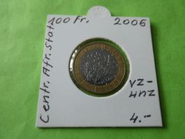 Central African States 2006,  100  Francs