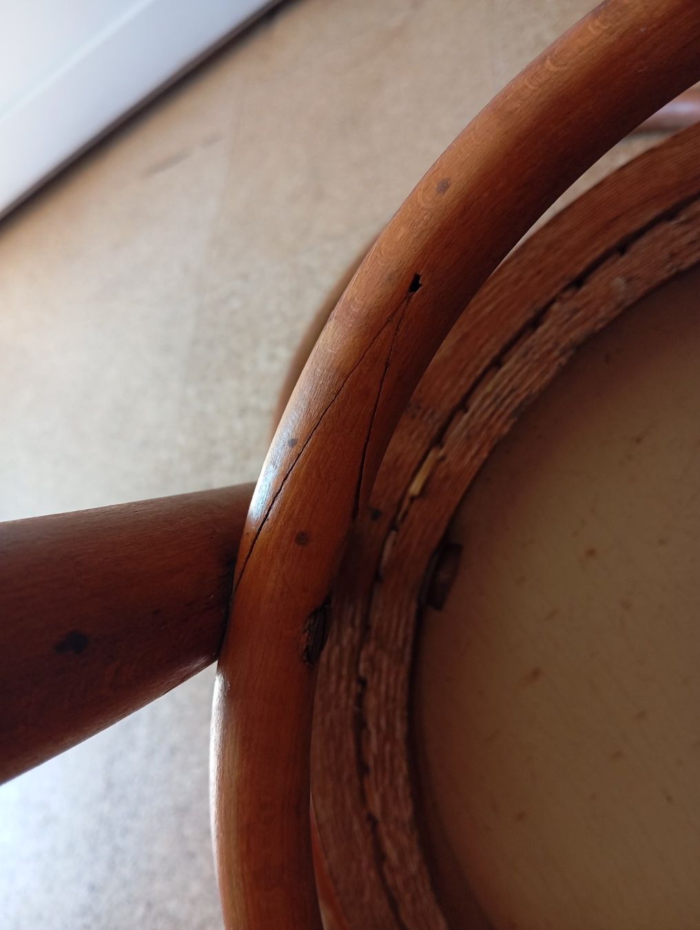 Thonet Stühle: Vintage Thonet Stuhl / Bugholzstuhl – Gebraucht aus Zeneggen von shemesh_ 9