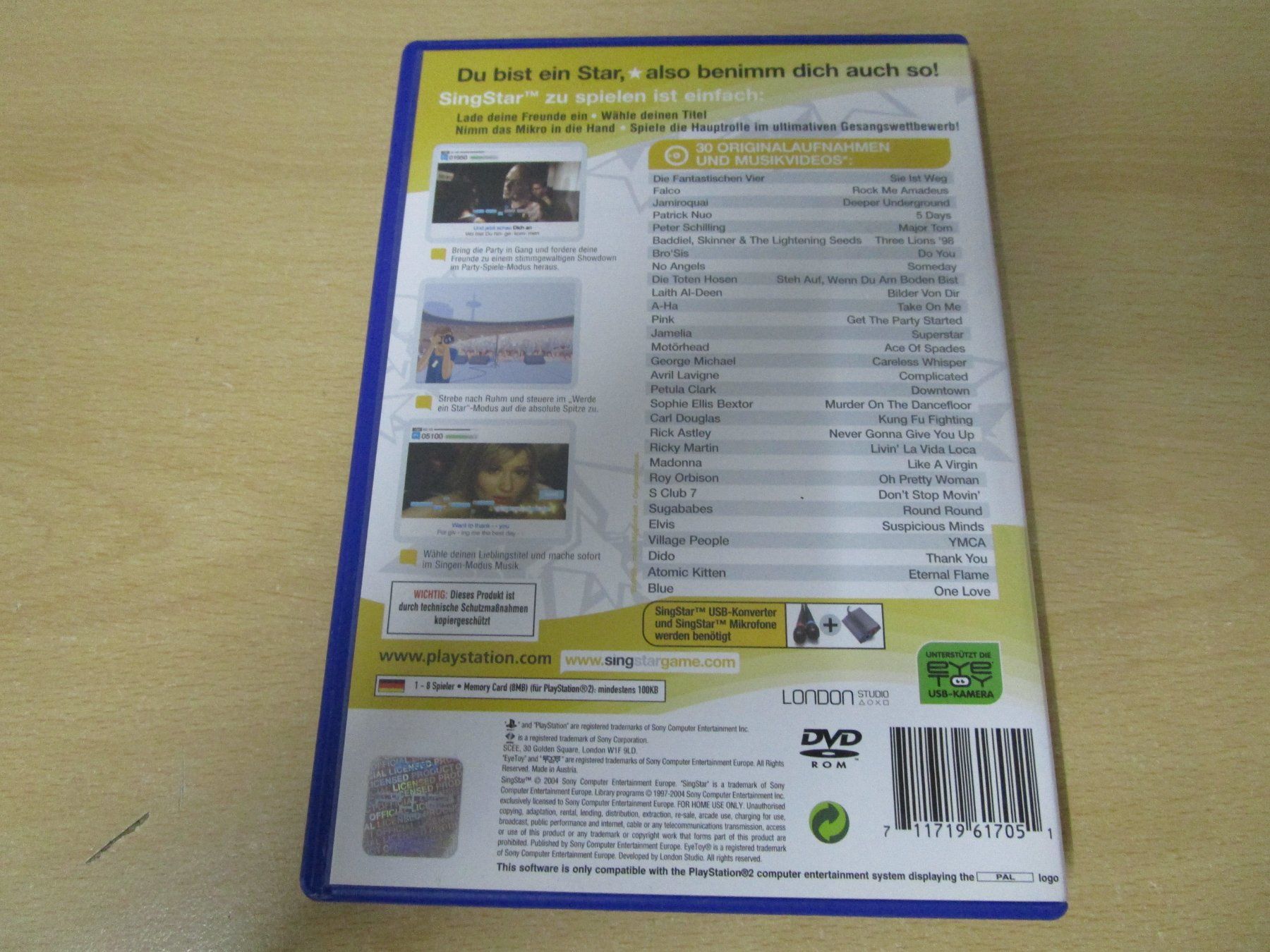 Sony Giochi: Singstar Sing Star Sony Playstation 2 PS2 – Usato da Goldau venduto da agestuffer 1