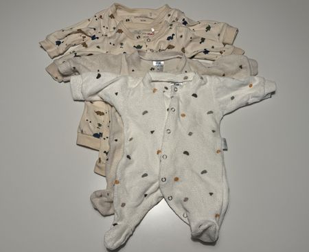 Baby Schlafanzug Set Zewi / Bornino 4 Stück