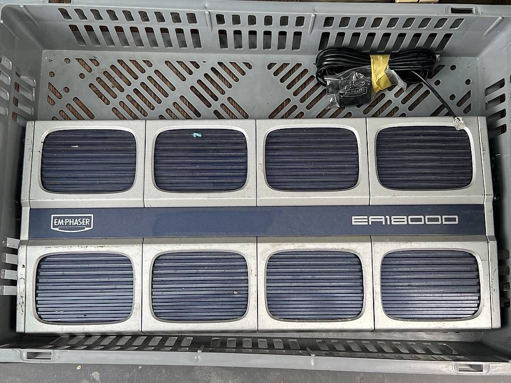 Amplificatori: Emphaser Verstärker EA1800D 2000W – Usato da Männedorf venduto da Dirk_Diggler_