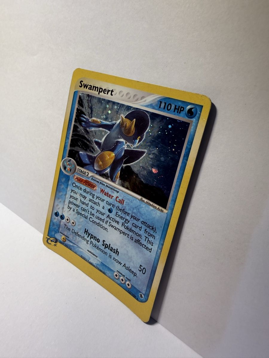 Pokémon Carte collezionabili: Swampert 13/109 Ruby and Sapphire Holo - played – Usato da Lugano venduto da ktm_7jr7 1