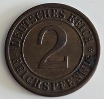 Münze 2 Reichspfennig Deutsches Reich 1925 A gebraucht