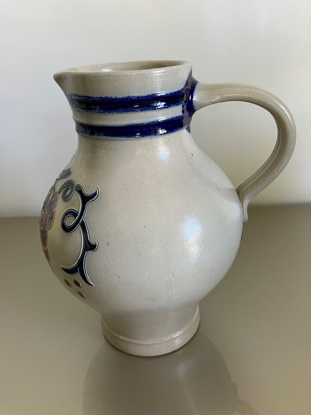 Caraffe: Cruche à eau vintage GOEBEL en grès, faite à la main. – Nuovo (secondo la descrizione) da Cortaillod venduto da car_f6v6