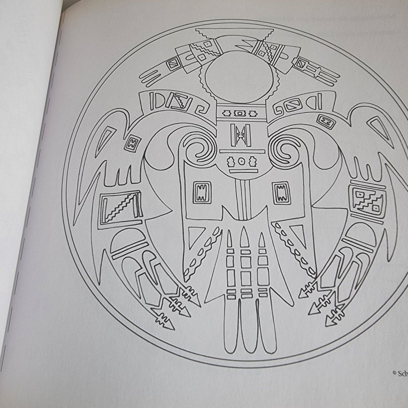 Bücher: Klaus Holitzka: Indianische Mandalas - Malbuch 21 x 21 cm – Gebraucht aus Rupperswil von moni_2024 3
