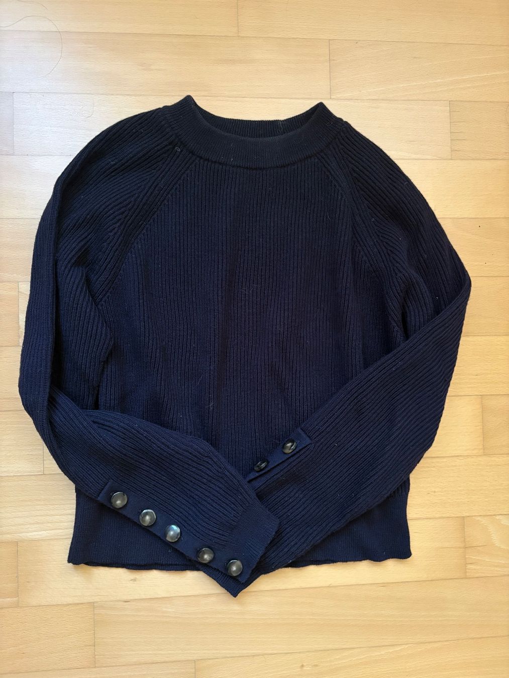 Sezane Maglioni & Felpe: Sezane Pullover gerippt mit Knöpfen Groesse S – Usato da Grüt (Gossau ZH) venduto da han28