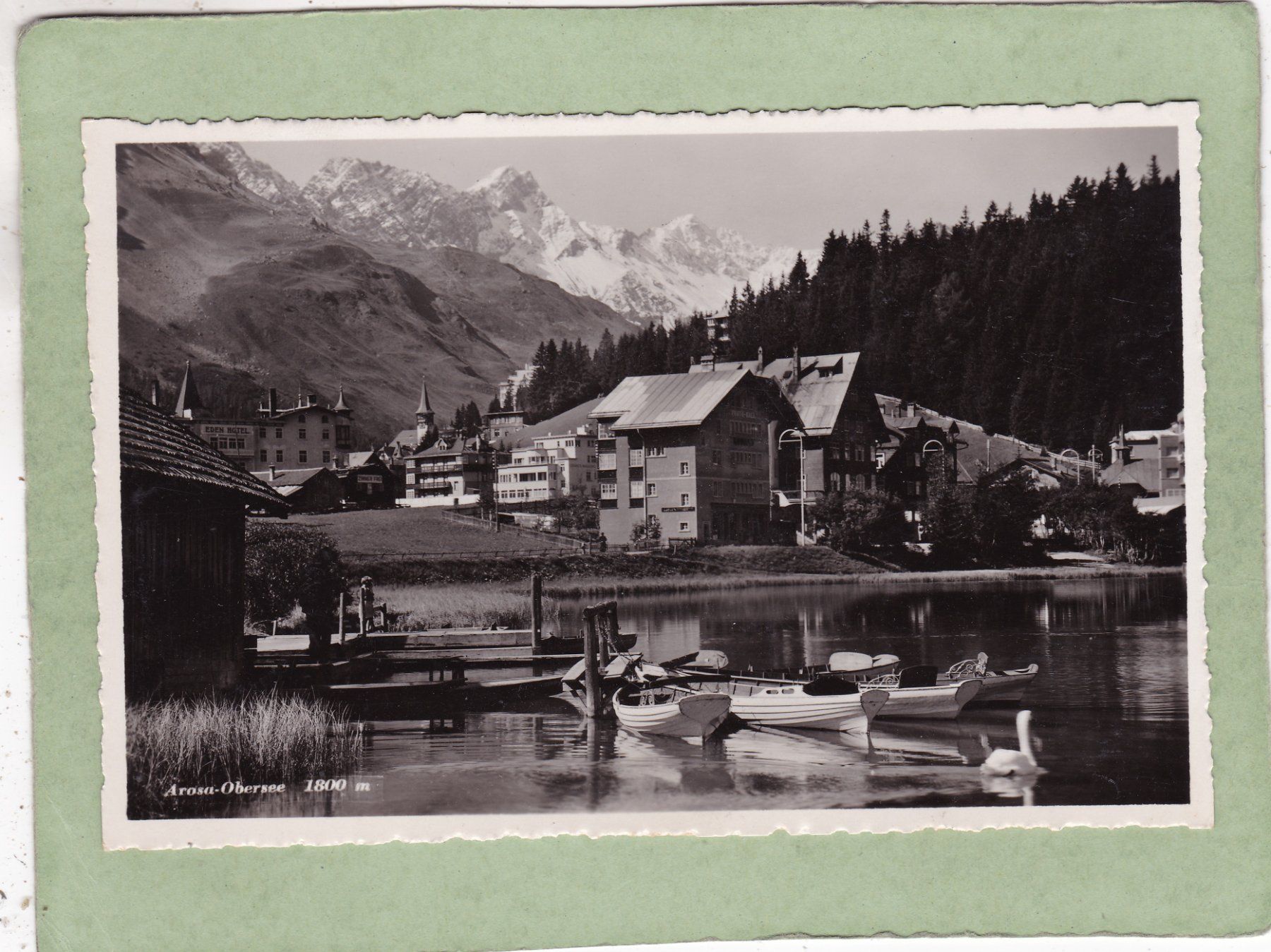 Ansichtskarten: Arosa Obersee 1939 – Gebraucht aus Herisau von Lisegrat2008