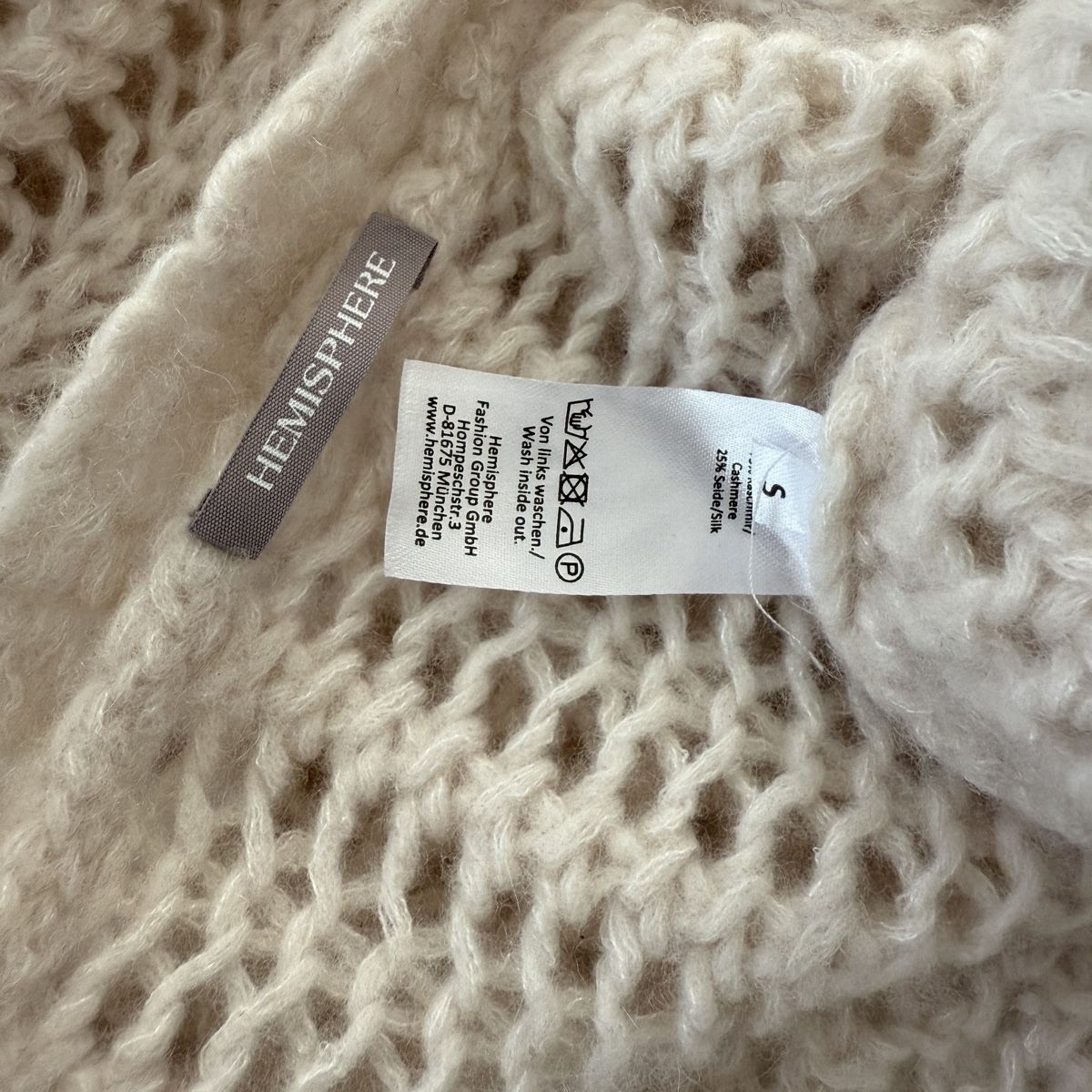 Hemisphere Maglioni & Felpe: HEMISPHERE Cashmere/Silk Cardigan – Nuovo (secondo la descrizione) da Emmen venduto da Nightingale_2022 5