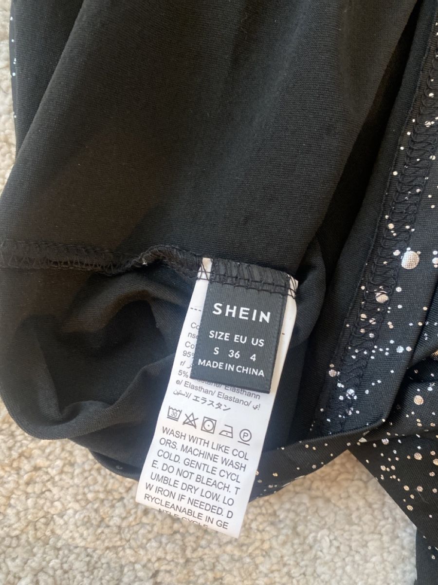 Shein Kleider: Kleid von Shein mit Glitzer (Gr. S) – Neu (gemäss Beschreibung) aus Merenschwand von R-R-R 4
