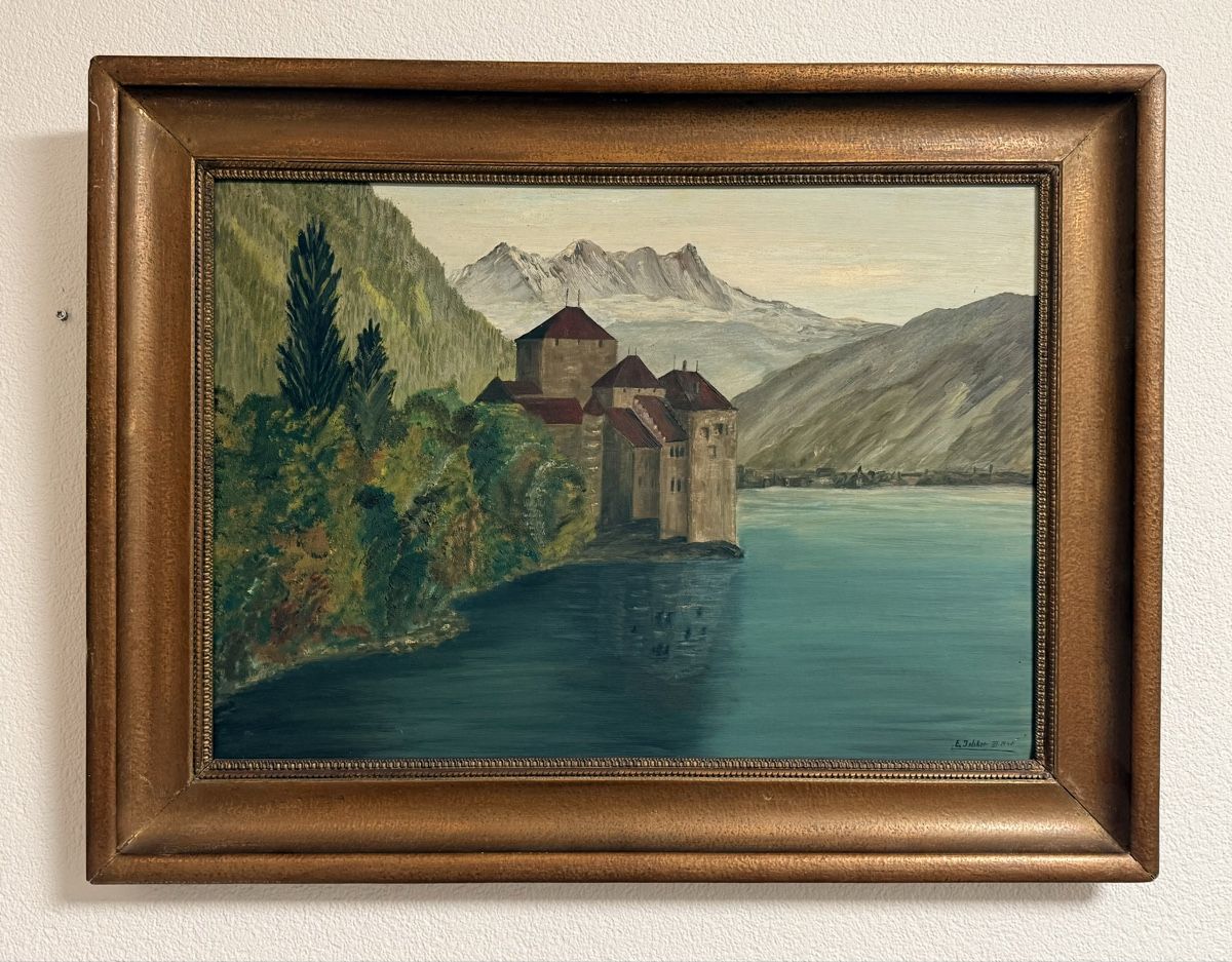Gemälde: Öl auf Leinwand - E. Jsliker 1940 – Gebraucht aus Solothurn von NUVICO