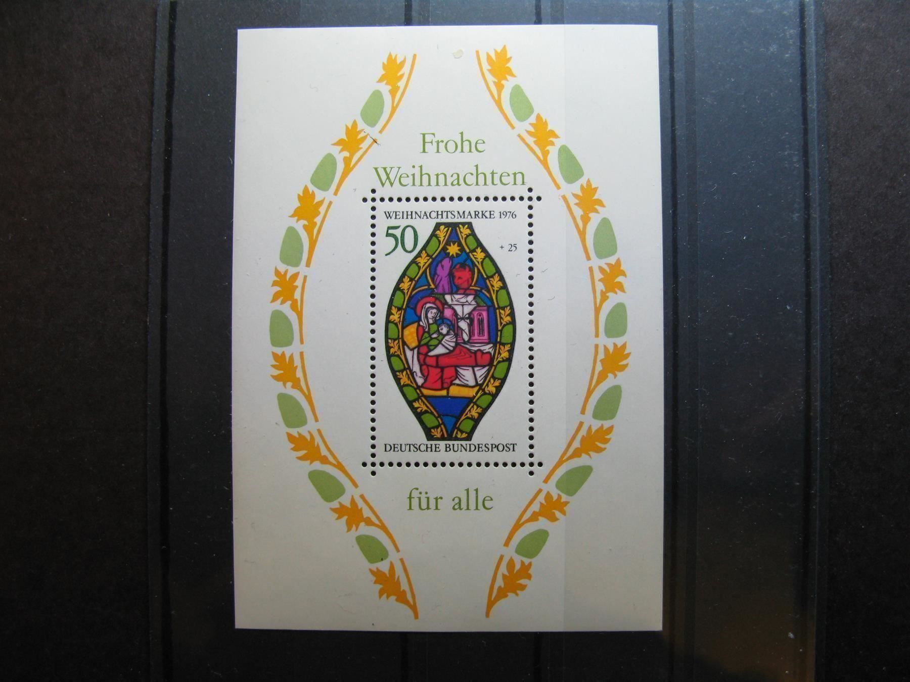 Alle Briefmarken: BRD 1976 Weihnachten BL13 ** – Gebraucht aus Wil SG von fva01