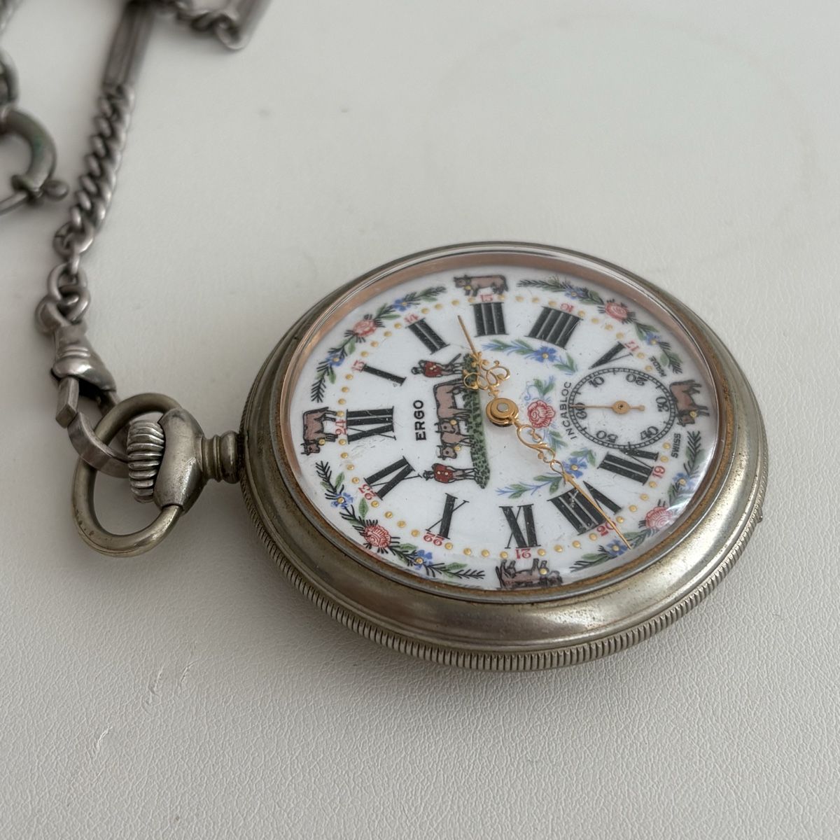 Orologi: Ergo Taschenuhr Kuh Ikone – Usato da Winterthur venduto da LaBodega 2