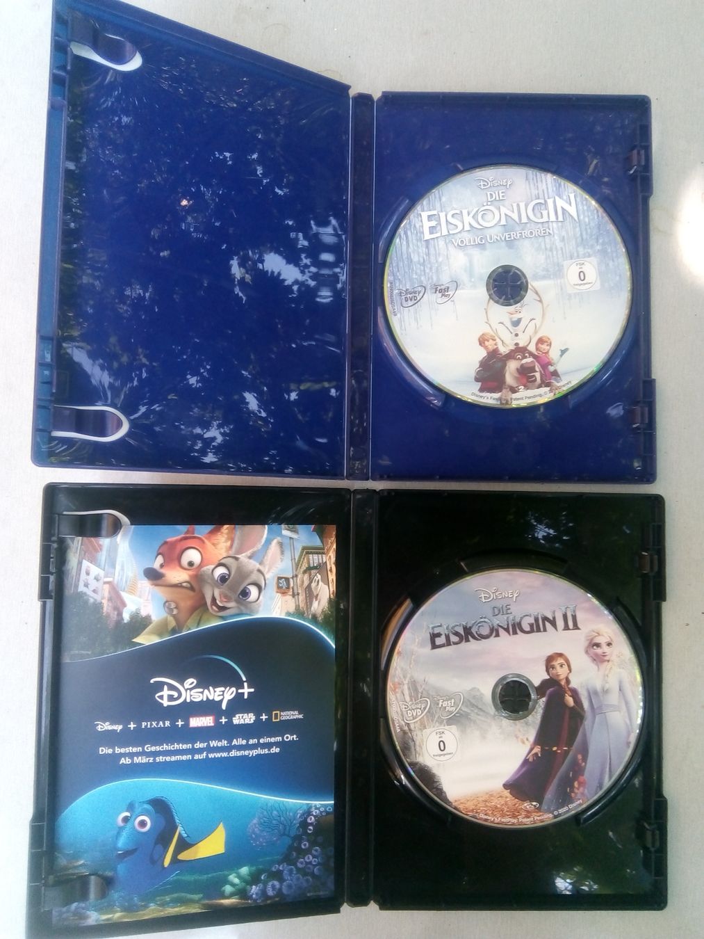 Alle DVDs: Die Eiskönigin (1 + 2)  > Deutsch & Englisch u.a. <  2-DVD's – Gebraucht aus St.Gallen von elk2022 1