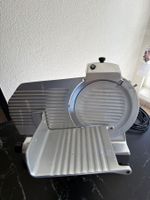 Profi Aufschnittmaschine Metall silber DEFEKT