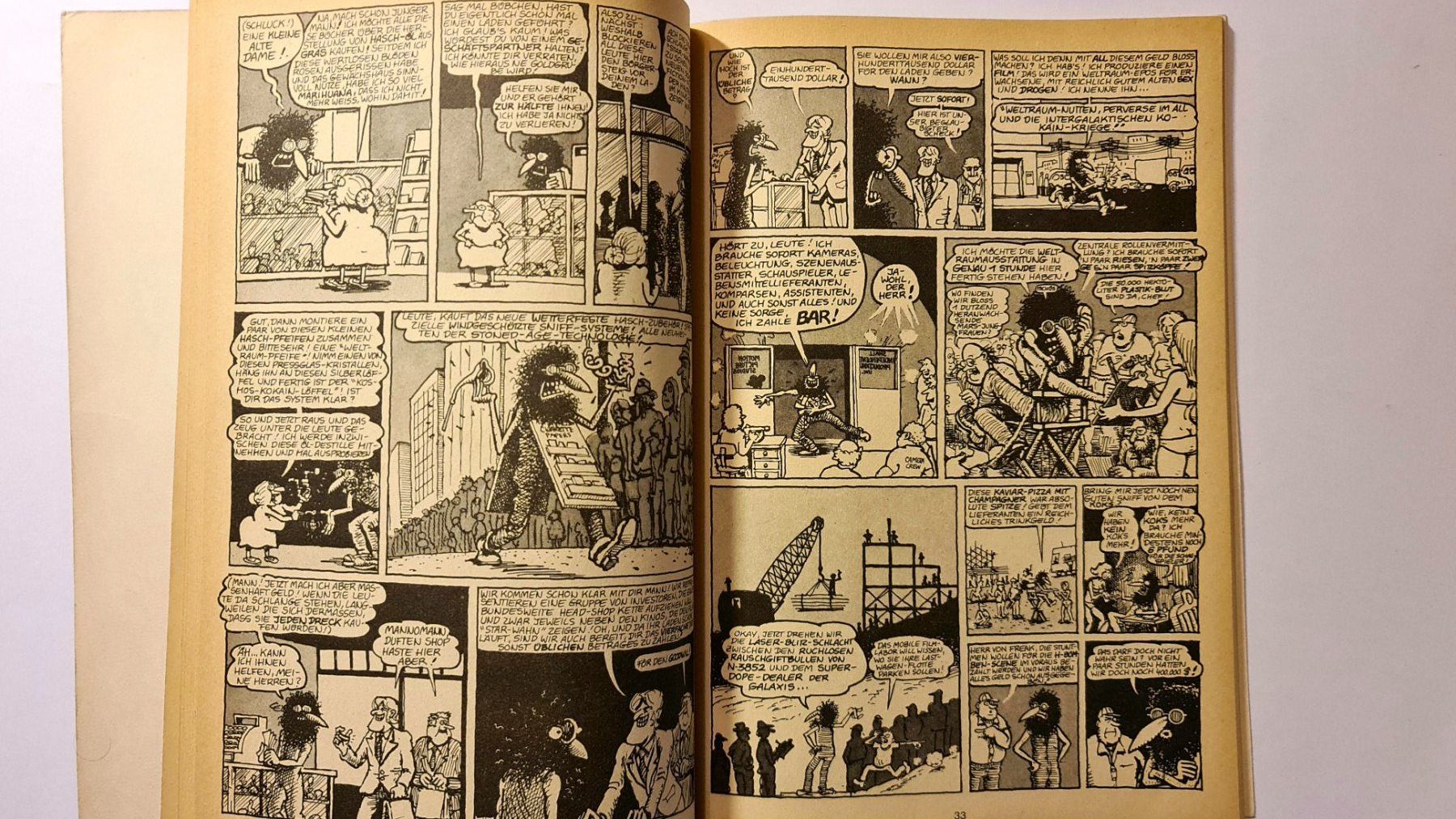 Fumetti: Die Freak Brothers "Räumen ab" Comic – Usato da Aesch BL venduto da pri_fp8t 1