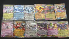 Pokémon Karten Sammlung – EX / VMAX / Mega EX – Diverse Spra