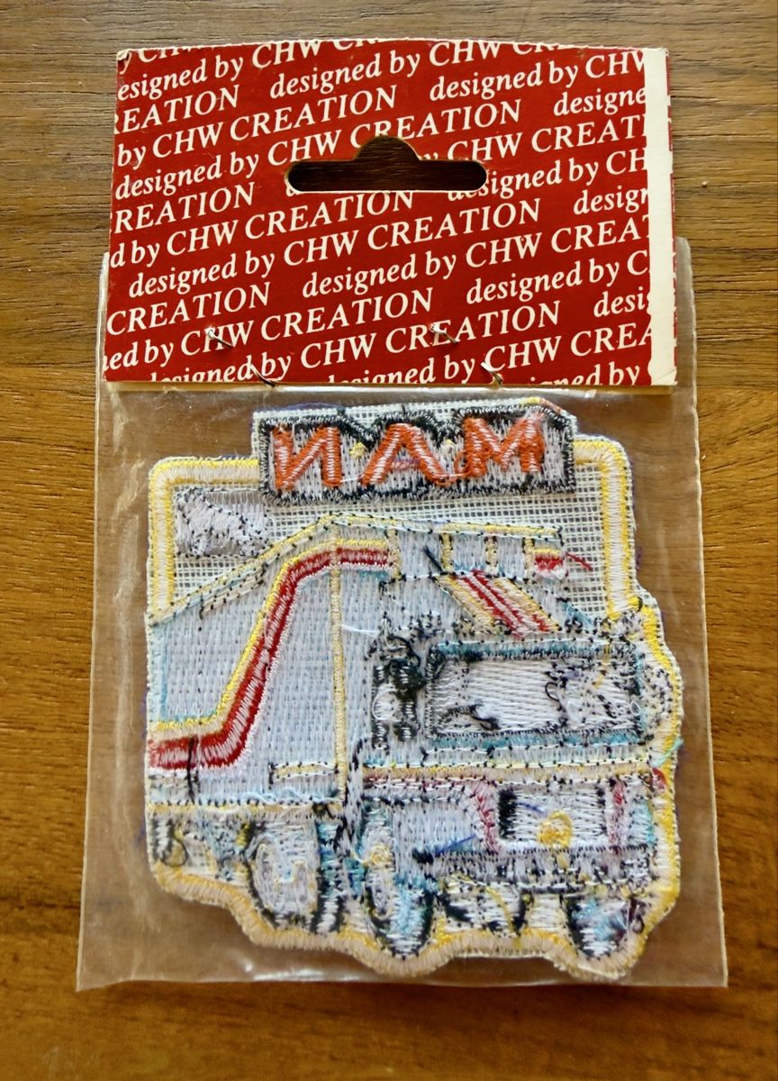 Patches: Aufnäher Stick Stoff Patch MAN – Neu (gemäss Beschreibung) aus Haegendorf von Chruege 2