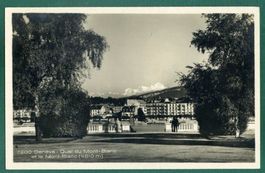 Genève, Quai du Mont-Blanc, ungelaufen, ca. 1928