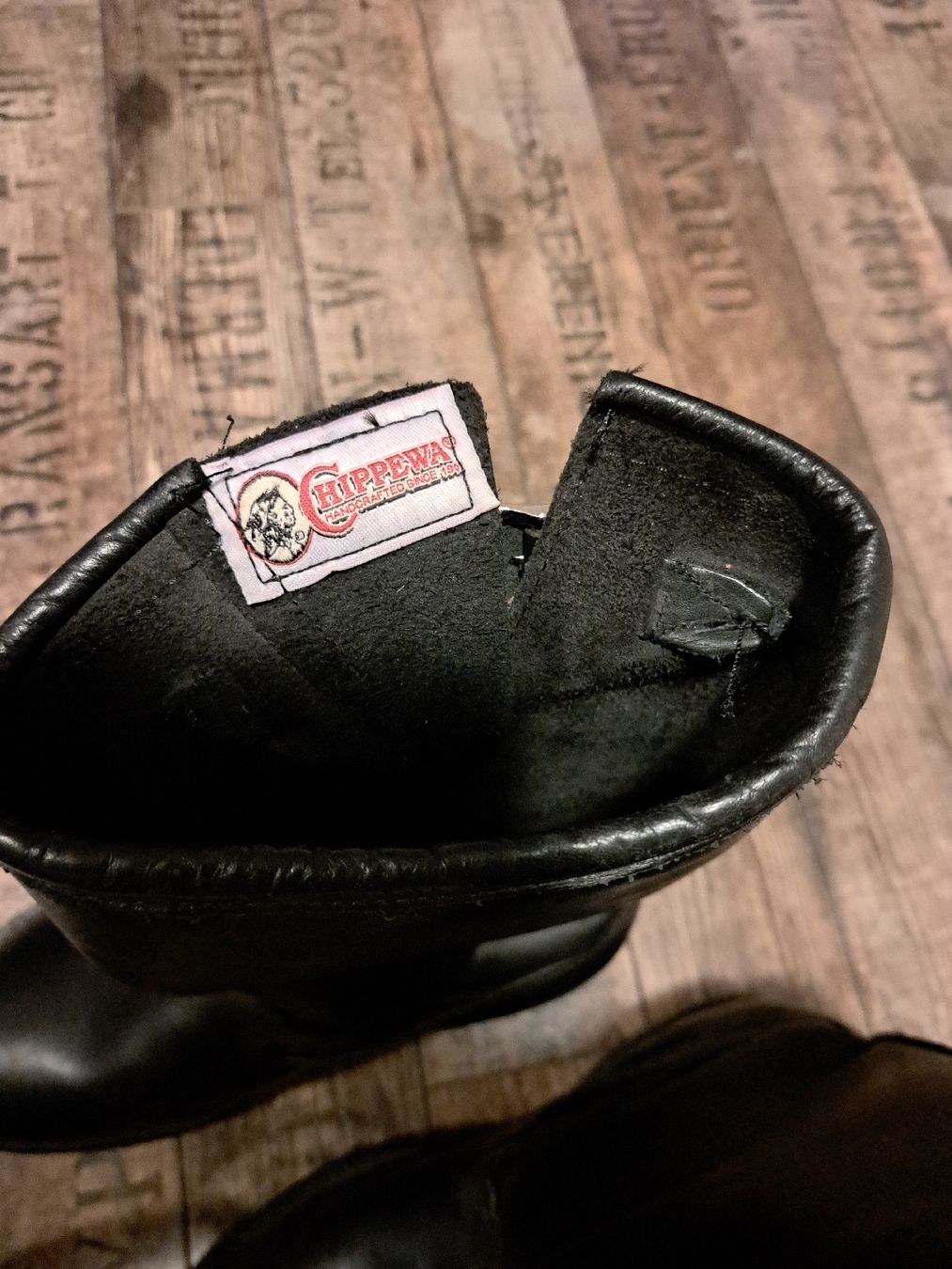 Scarpe da uomo: Bottes Chippewa cuir noir pointure 38 – Nuovo (secondo la descrizione) da Loveresse venduto da man_25yf 3