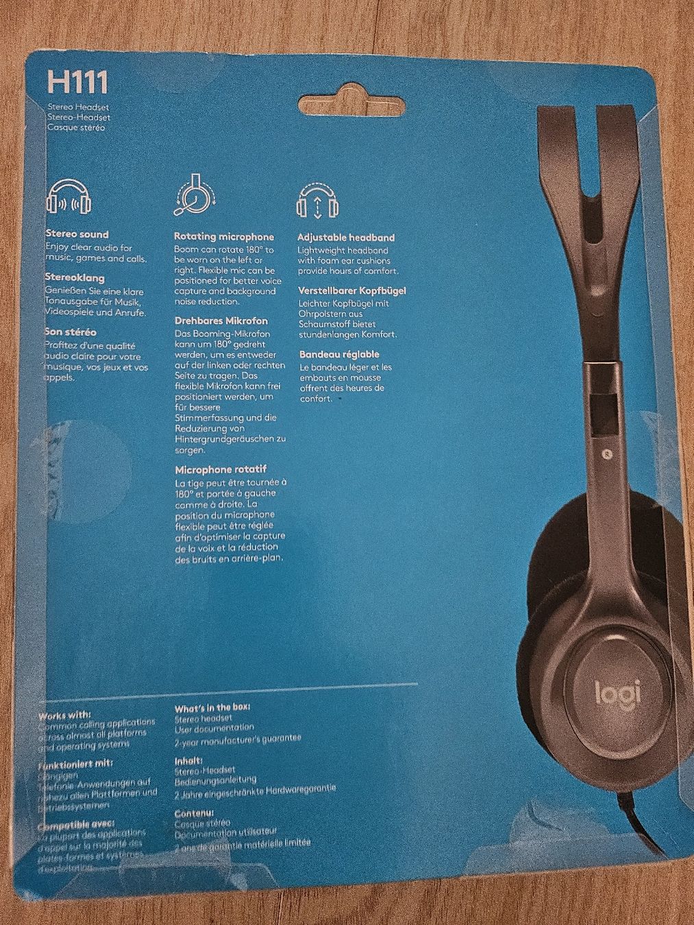 Logitech Cuffie: Casque Logitech H111 Neuf – Usato da La Joux FR venduto da car_ck96 1