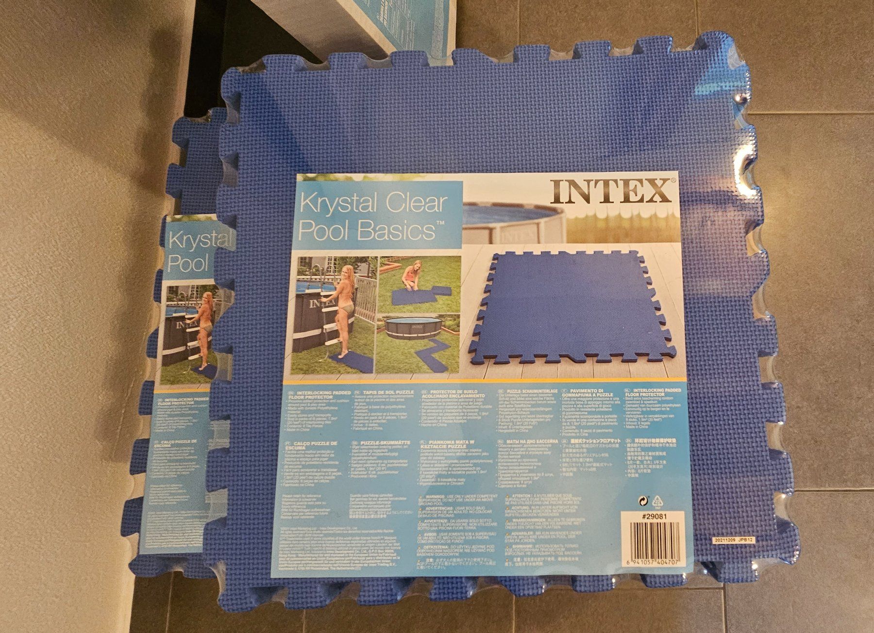 Bodenmatten: Poolmatten für den Boden – Neu und originalverpackt aus Lyss von