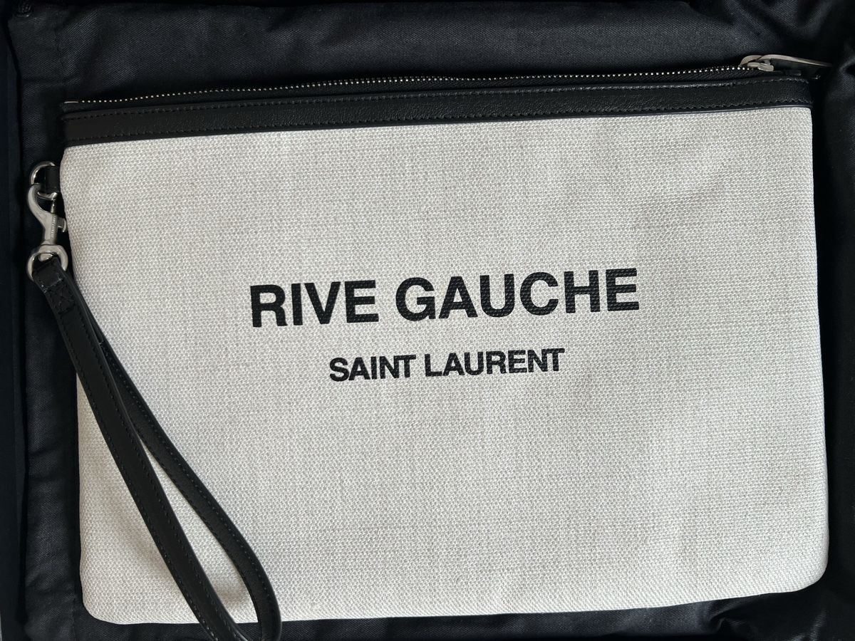 Saint Laurent Borse: Saint Laurent YSL pouchette  – Nuovo e nell'imballaggio originale da Zürich venduto da manuviq 1