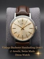 Vintage Bucherer Handaufzug (60er) – 17 Jewels – Dress Watch