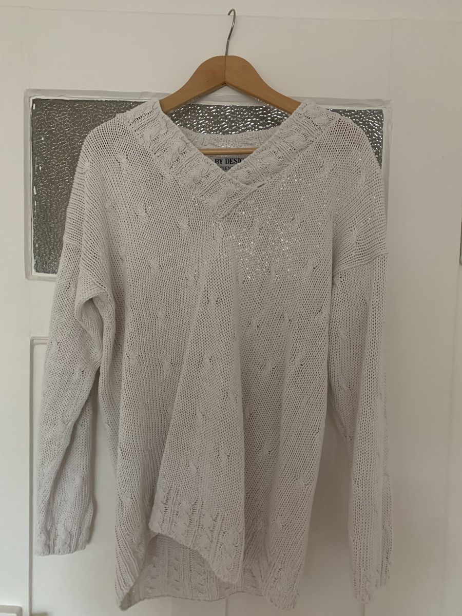 Maglioni & Felpe: Weisser Strickpullover von By Design Essentials – Usato da Zürich venduto da med_qdd6