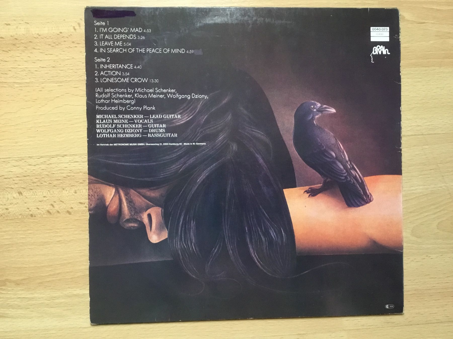 Dischi in vinile: Scorpions / Lonesome crow – Usato da Kreuzlingen venduto da Schuggerman 1