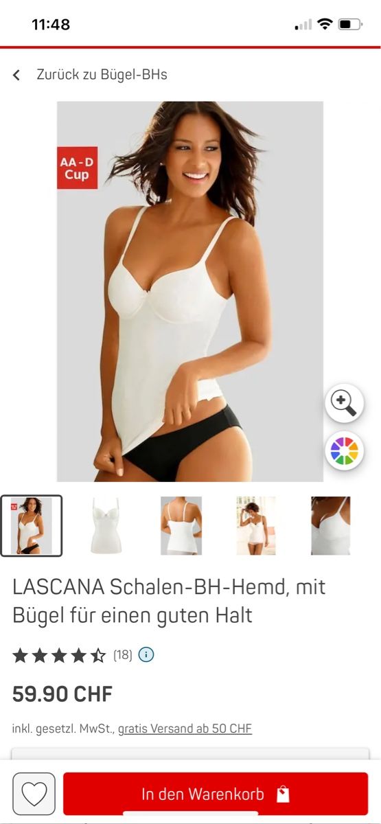 Top: Top mit integrierten Schalen BH 80 C – Usato da Rüti ZH venduto da kar_xx9l 3