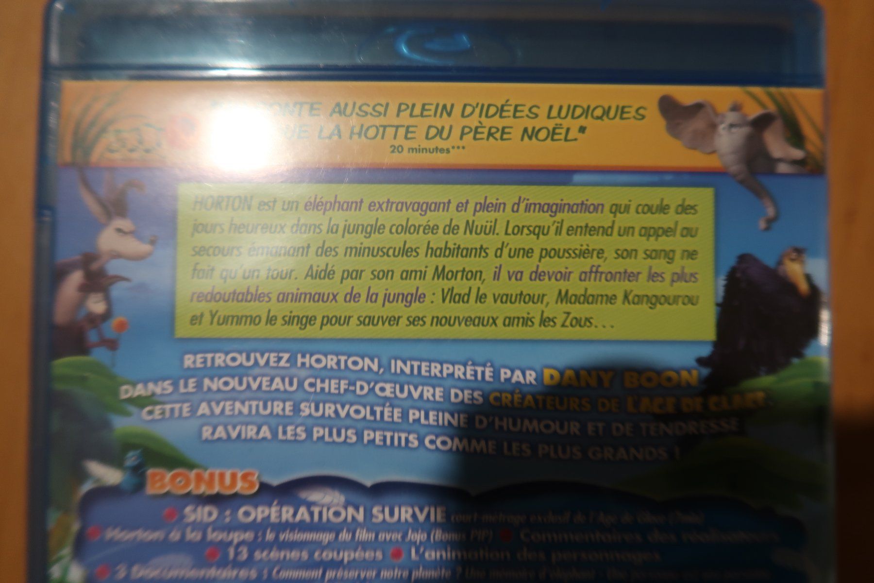 Tutti i DVDs: Blu-ray HORTON         Français Anglais – Usato da Porrentruy venduto da tupatup 4