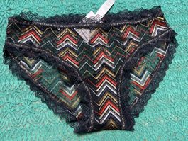 Intimissimi Mutandine di pizzo a maglia Lurex -Tg M-