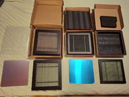 Lot de 4 Nids d'abeille Laser / CNC (200x200 & 170x180)