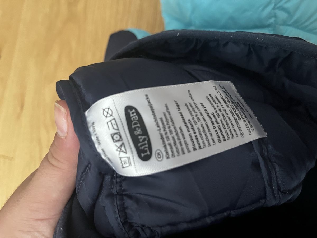 Jacken & Mäntel: Veste doudoune Lily & Dan bleu turquoise taille 98 – Neu (gemäss Beschreibung) aus Cossonay-Ville von Venusa09 3