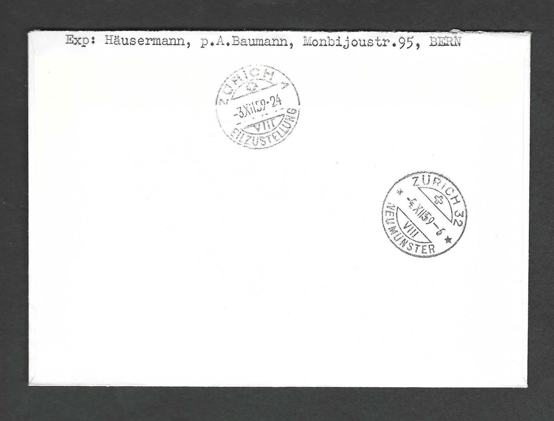 Tutti i francobolli: Pro Juventute 59 Einschreiben Eilsendung – Usato da Koblenz venduto da Markenhimmel 1