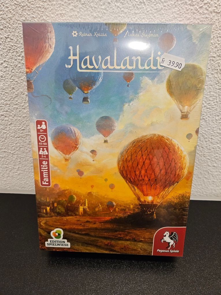 Pegasus Spiele Spiele: Neu - Pegasus Spiele - Havalandi – Neu und originalverpackt aus Dagmersellen von Jarsetz_Restposten
