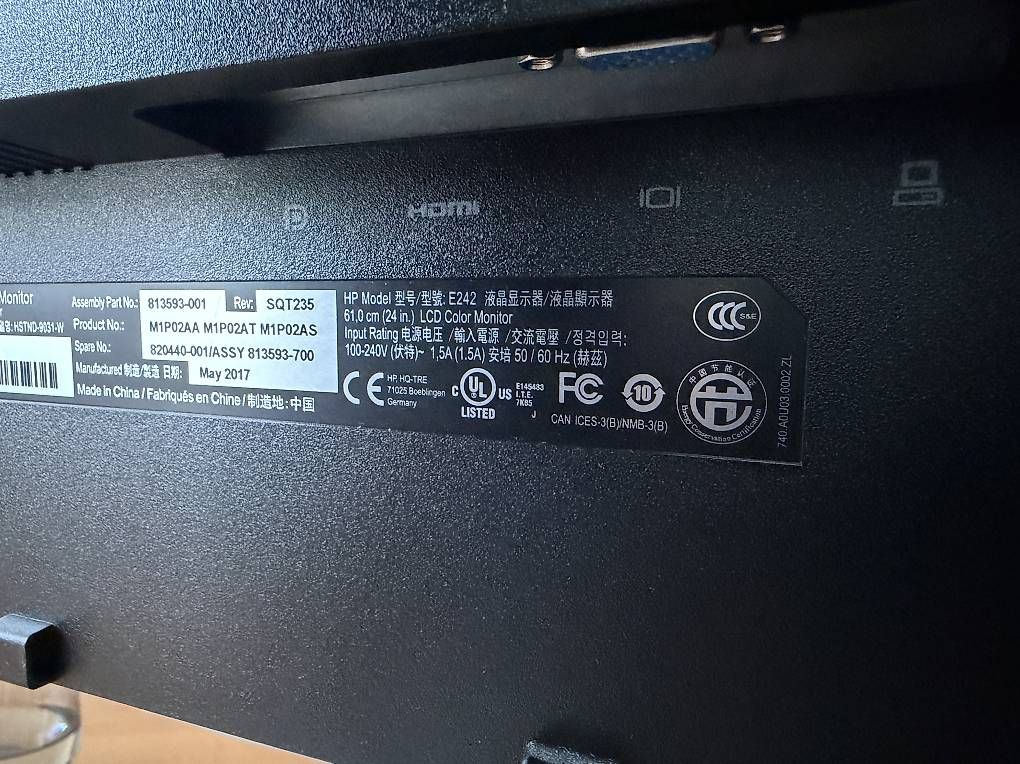 Hewlett Packard Monitore: HP Monitor E242 – Gebraucht aus Emmen von Thoka1531 2