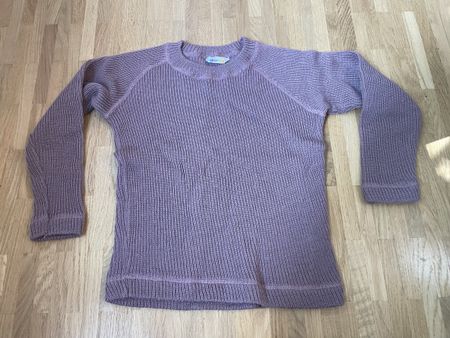 Joha Pullover Merinowolle lila Grösse 110 cm Zustand gut