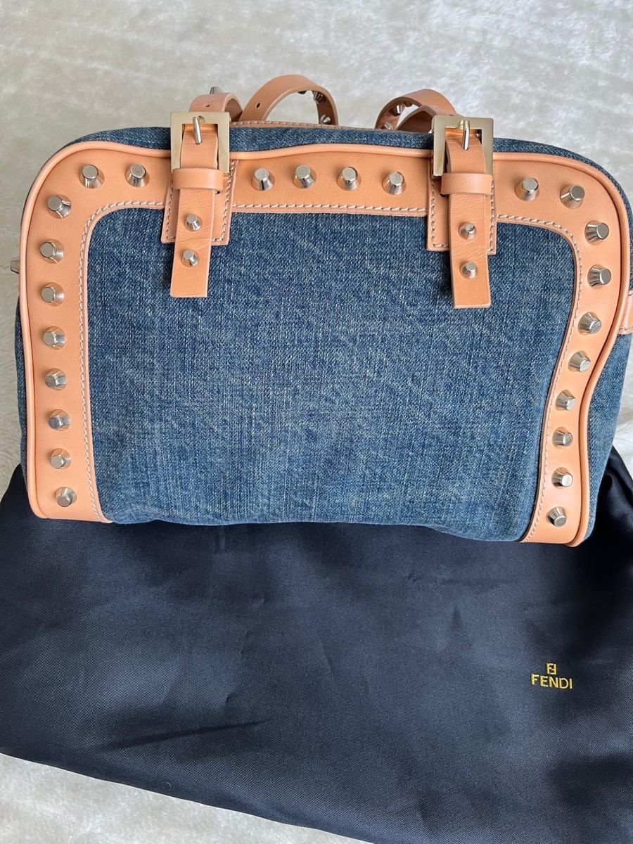 Fendi Borse da donna: FENDI Handtasche Jeans-Leder-Look – Usato da Widen venduto da evce1318 7