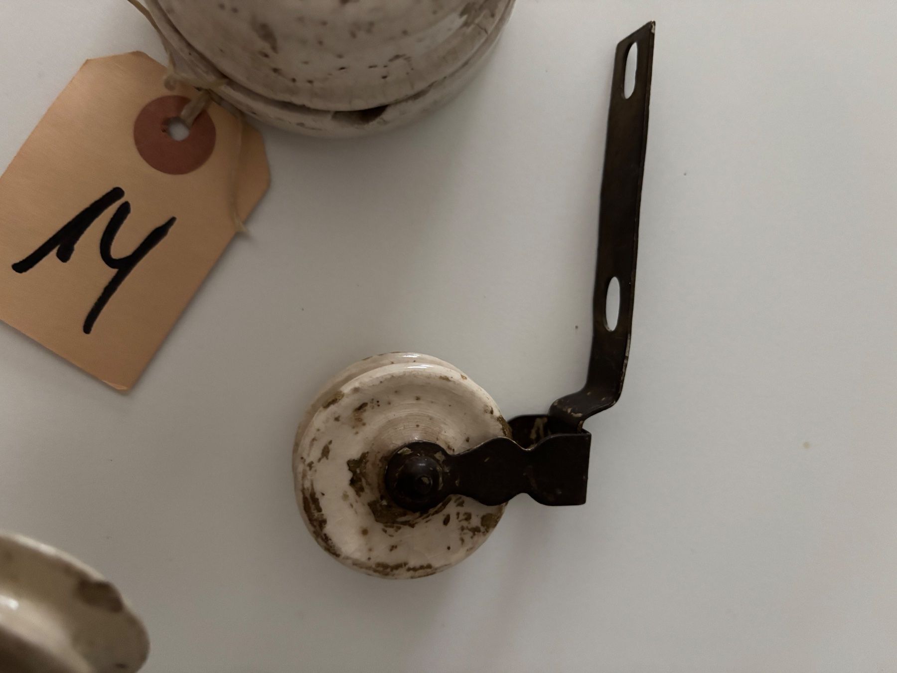 Lampes: Zugpendellampe antik, mit Blumenmuster – D'occasion à Niederurnen par Guste 4