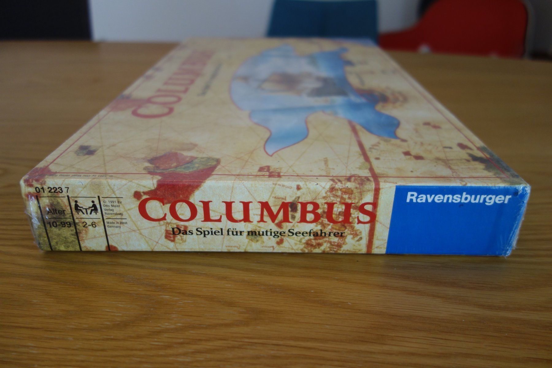 Spiele: Columbus, Ravensburger, 1991, neu – Neu und originalverpackt aus Wil SG von Donaldus 3