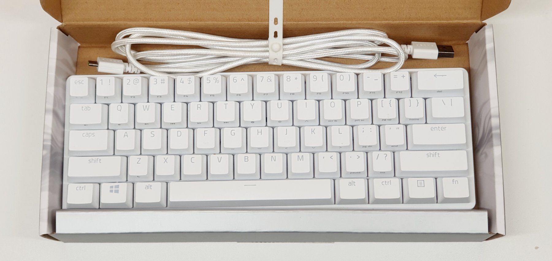 Razer Tastaturen: Razer Huntsman Mini Mercury White – Neu (gemäss Beschreibung) aus liestal von  1