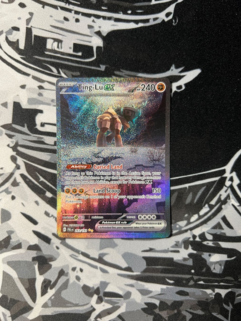 Pokémon Carte collezionabili: Ting-Lu ex 263/193 English SIR Paldea Evolved – Usato da Basel venduto da liamj03