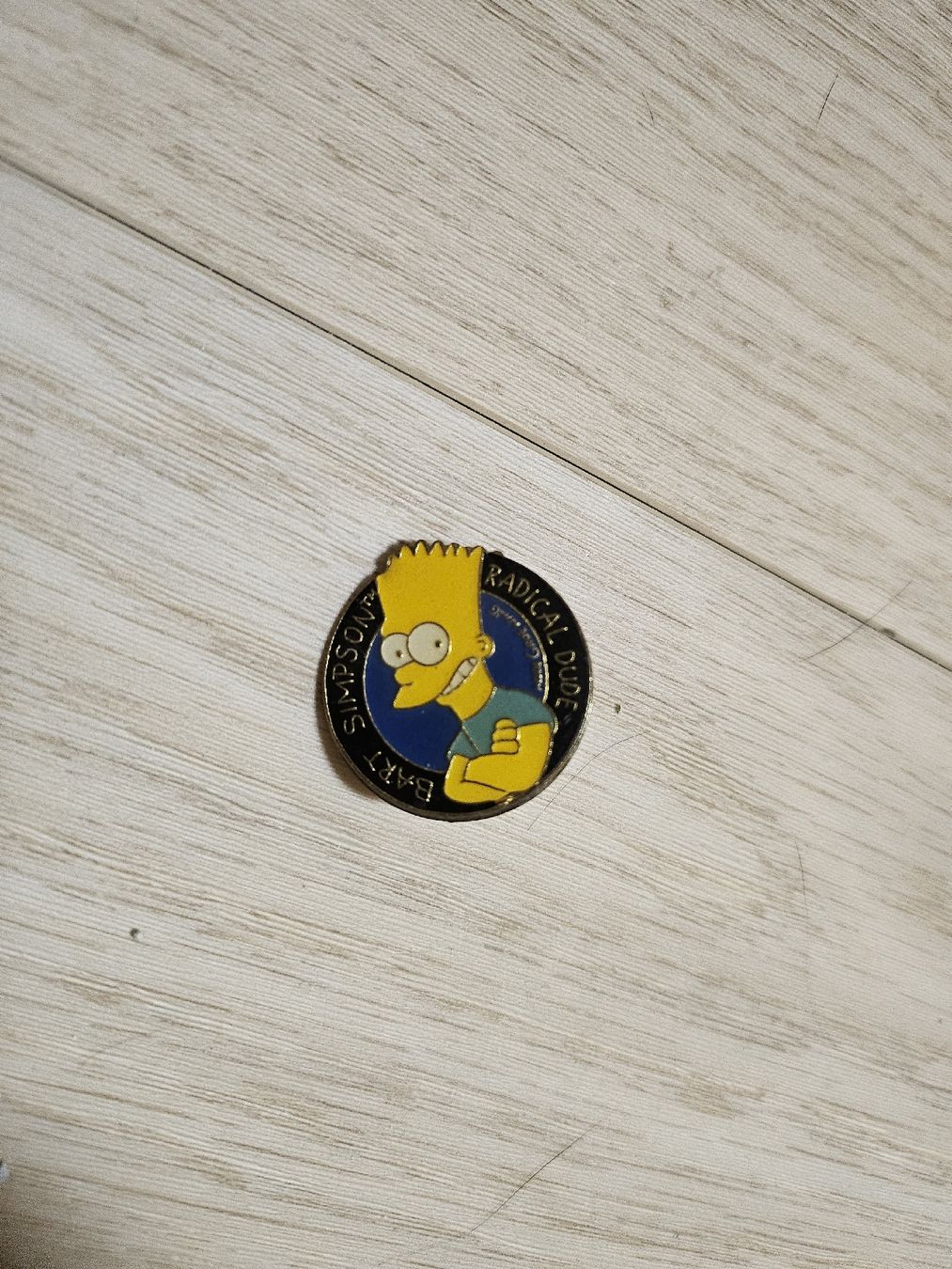 Placchette & Badge: Pin's Simpsons Bart "Radical Dude" collector! – Usato da La Joux FR venduto da car_ck96 1
