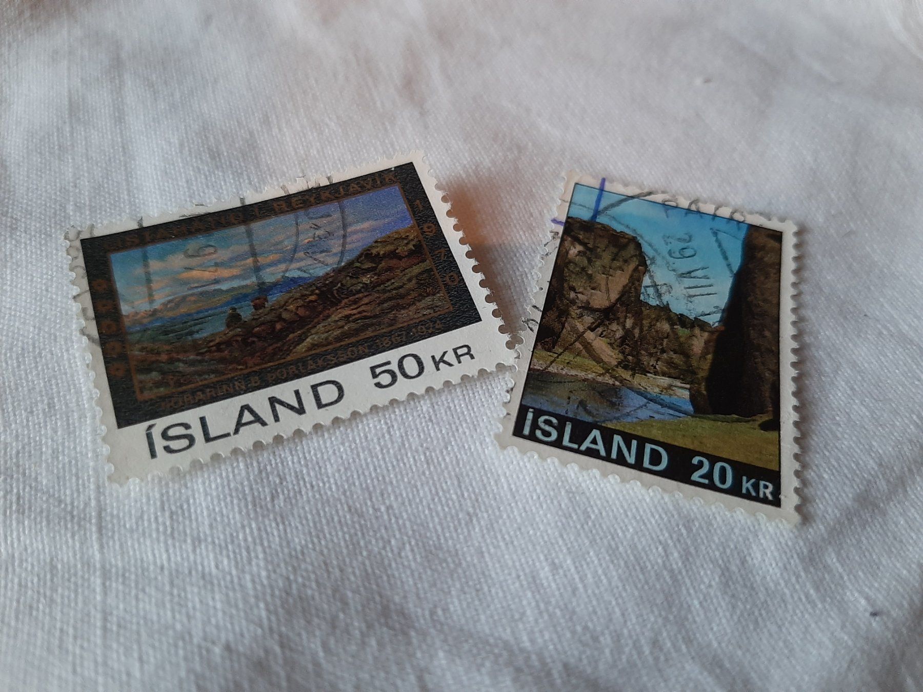 Tutti i francobolli: Briefmarken ISLAND – Usato da Wilderswil venduto da SFSw