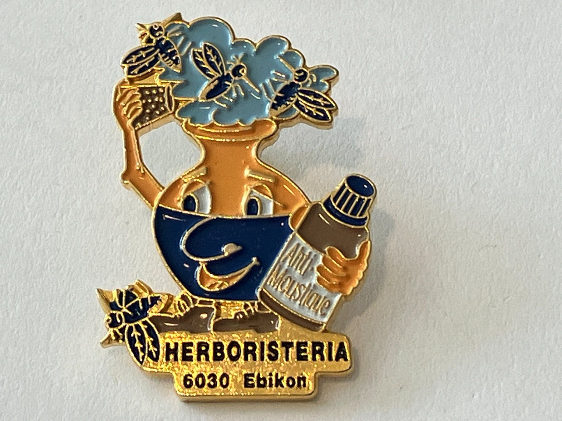 Placchette & Badge: 1 Pin Herboristeria Ebikon – Usato da Basel venduto da djwwpp