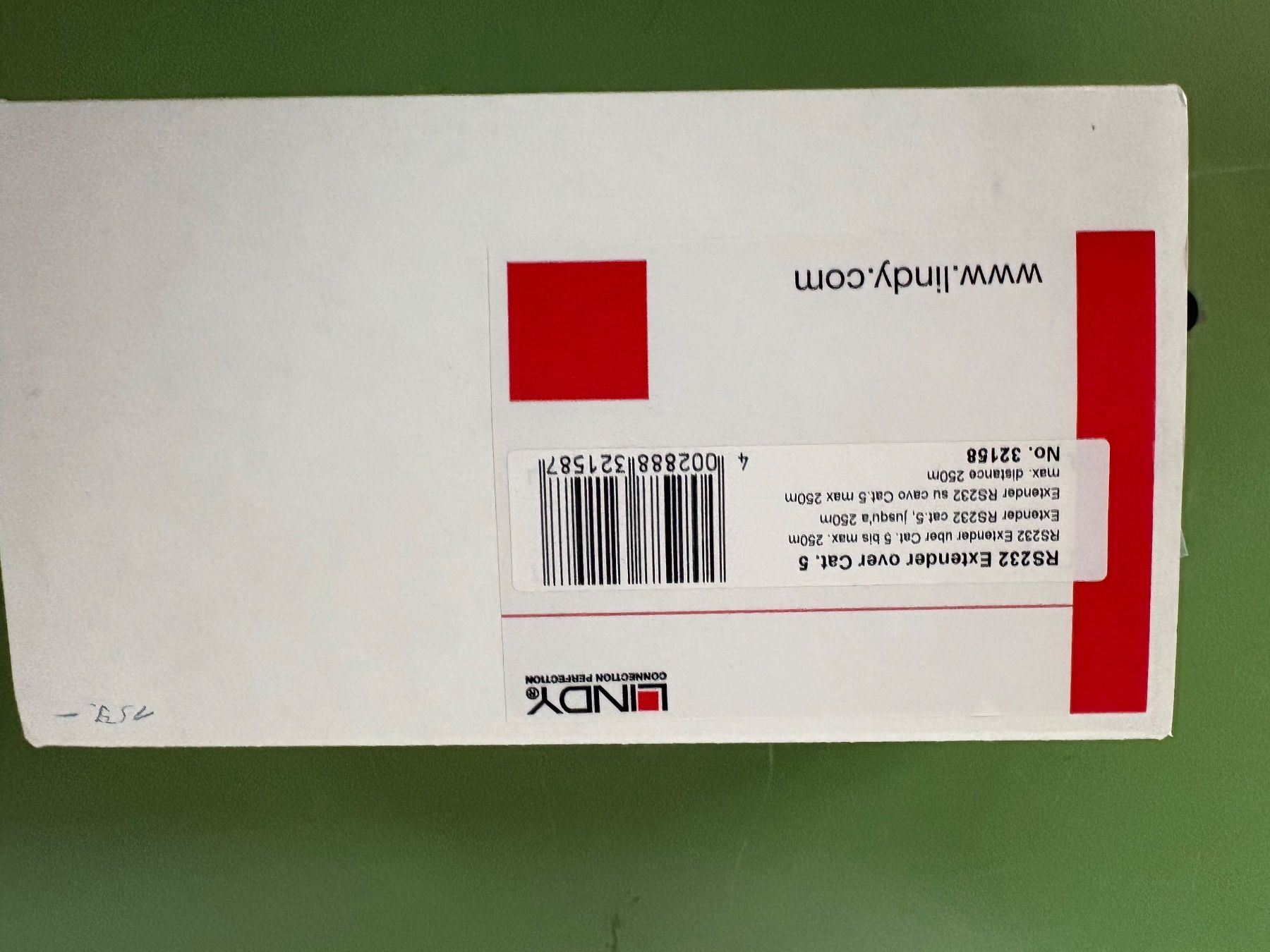 Convertitori: RS232 Extender over Cat. 5 Marke Lindy – Nuovo e nell'imballaggio originale da Weite venduto da FTW-AG 4