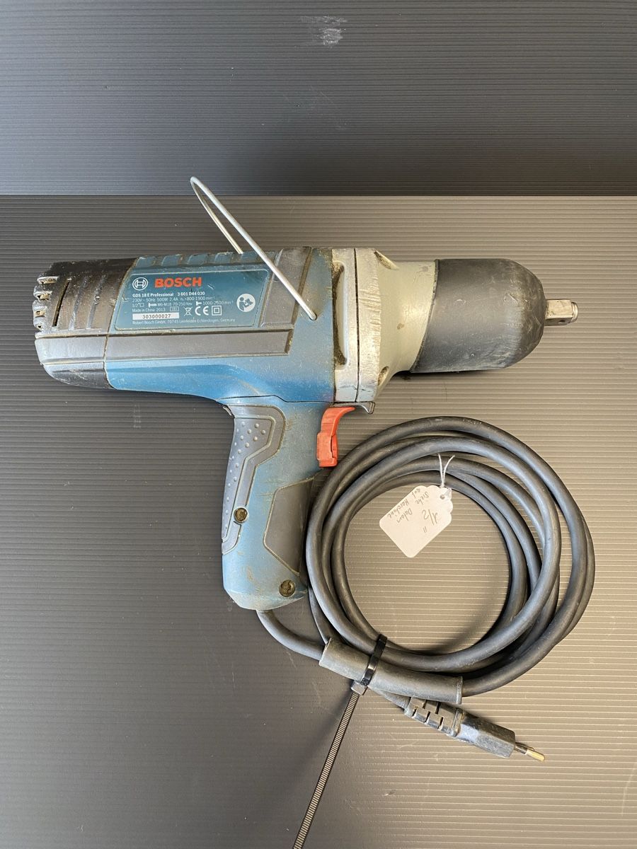 Tutte le macchine: Bosch GDS 18E Professional Schlagschrauber – Usato da Seeberg venduto da BestDeal_CH 1
